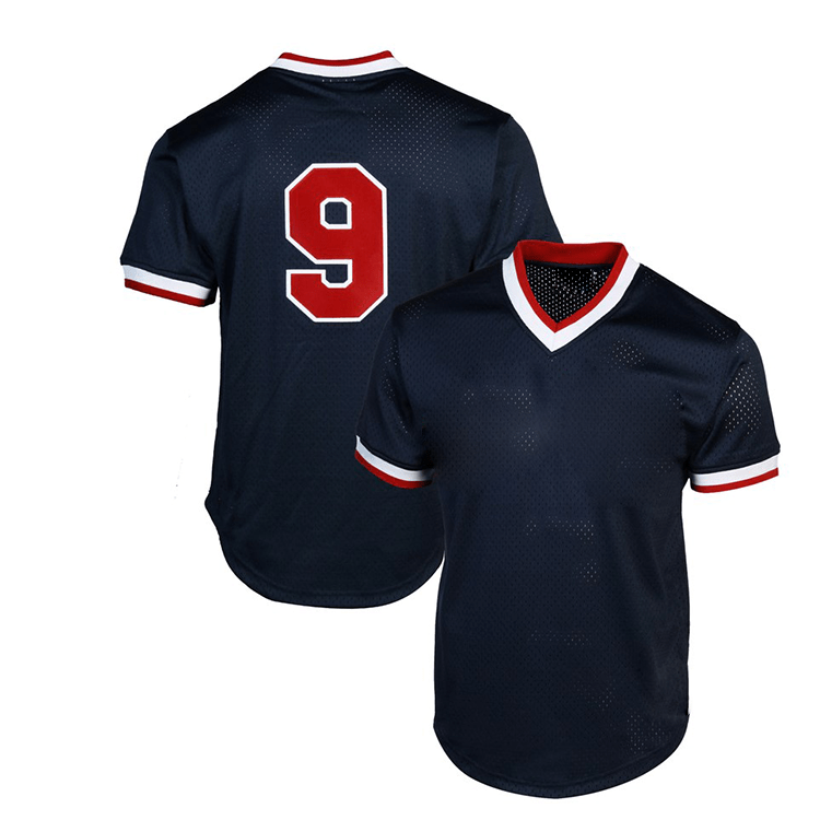 KUAIPAO Blank Baseball Jersey,Short Sleeve Plain Jersey Shirt,Sports Uniform for Men Women(White, Black, Red,Blue,S-3XL)