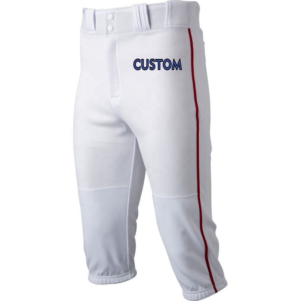 Cropped Trousers Sublimation Baseball Pants Custom Custom Softball Wear  Baseball Pants