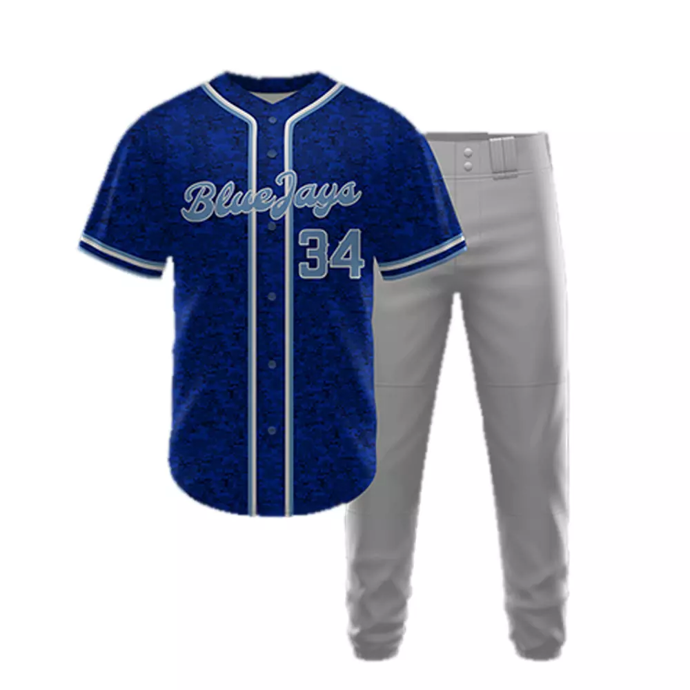 Bulk Blue Blank Baseball Jerseys 