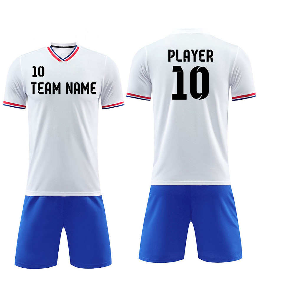 customize slim fit football shirts wholesale sublimation full set digital  printing football jersey soccer wear