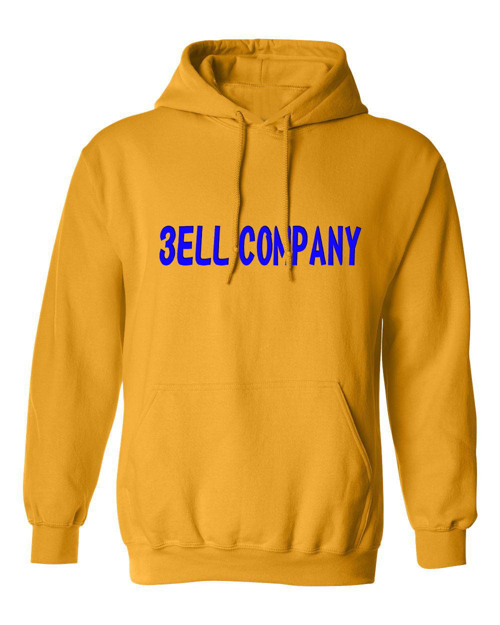 Custom Pullover Gold Yellow Hoodie 3ell Company