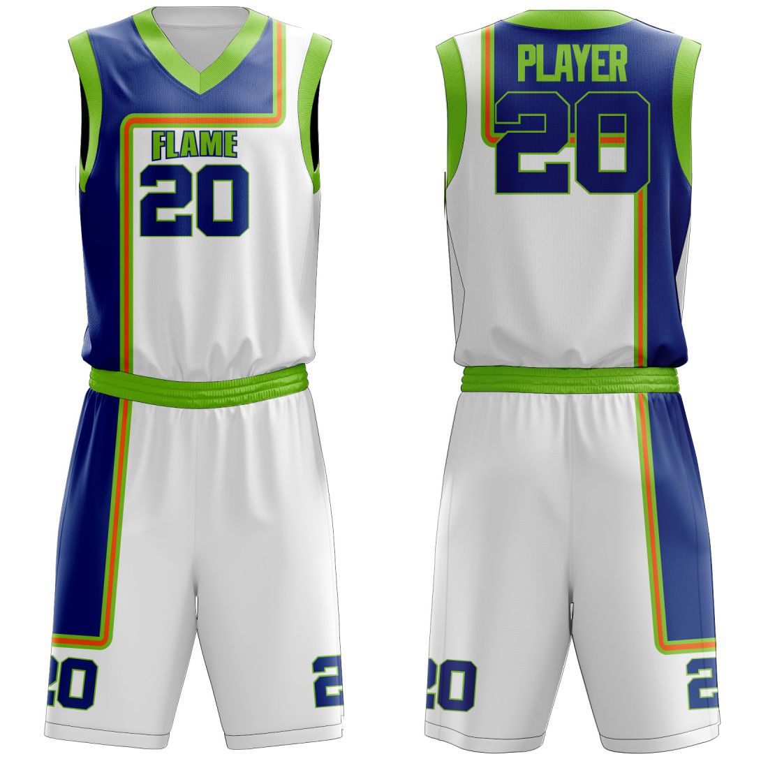 602  Beast Full Sublimated Basketball :: Wholesale Team basketball uniforms