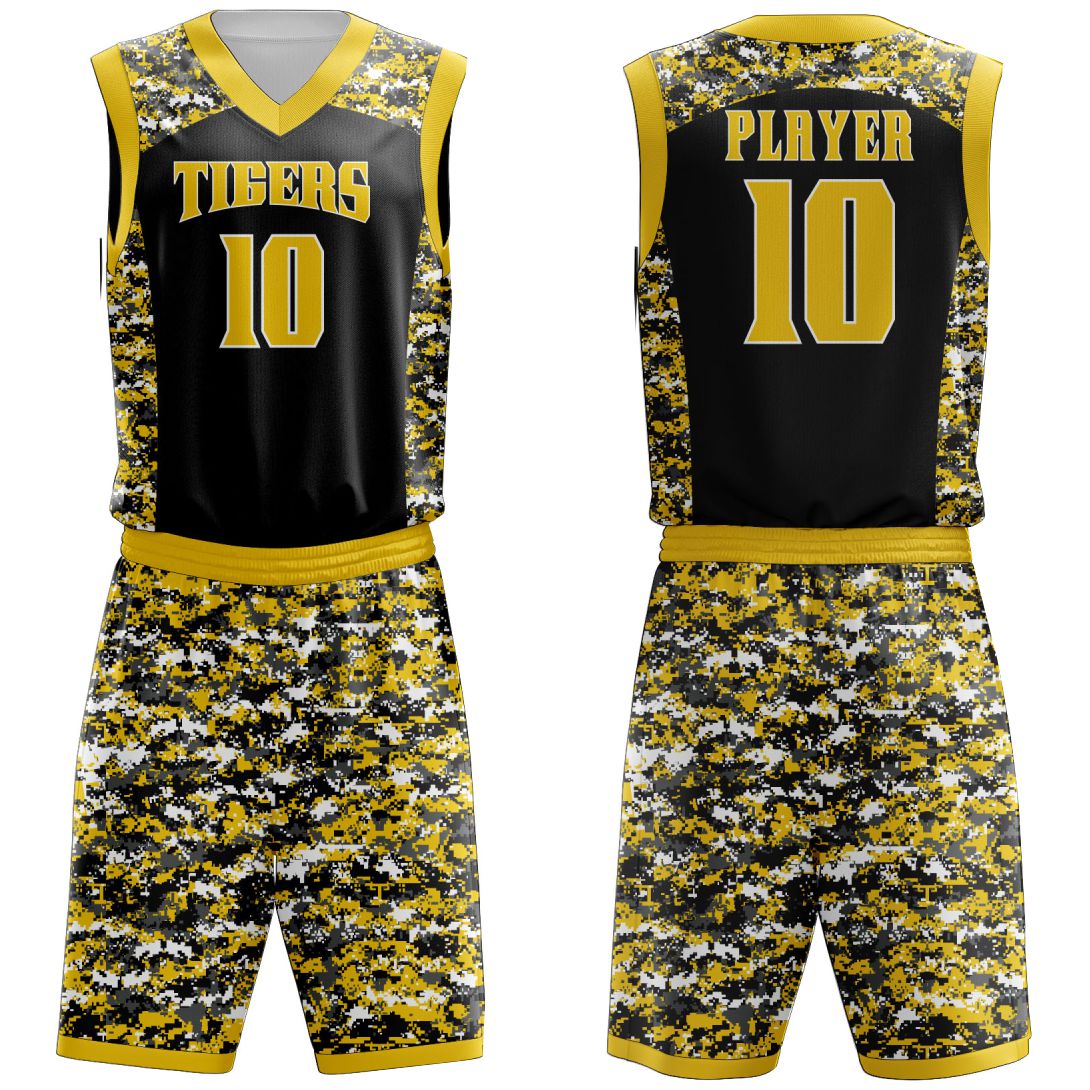 Source Wholesale custom design Basketball Jersey drop shipping shorts  Sublimation Reversible Basketball uniform Jersey on m.