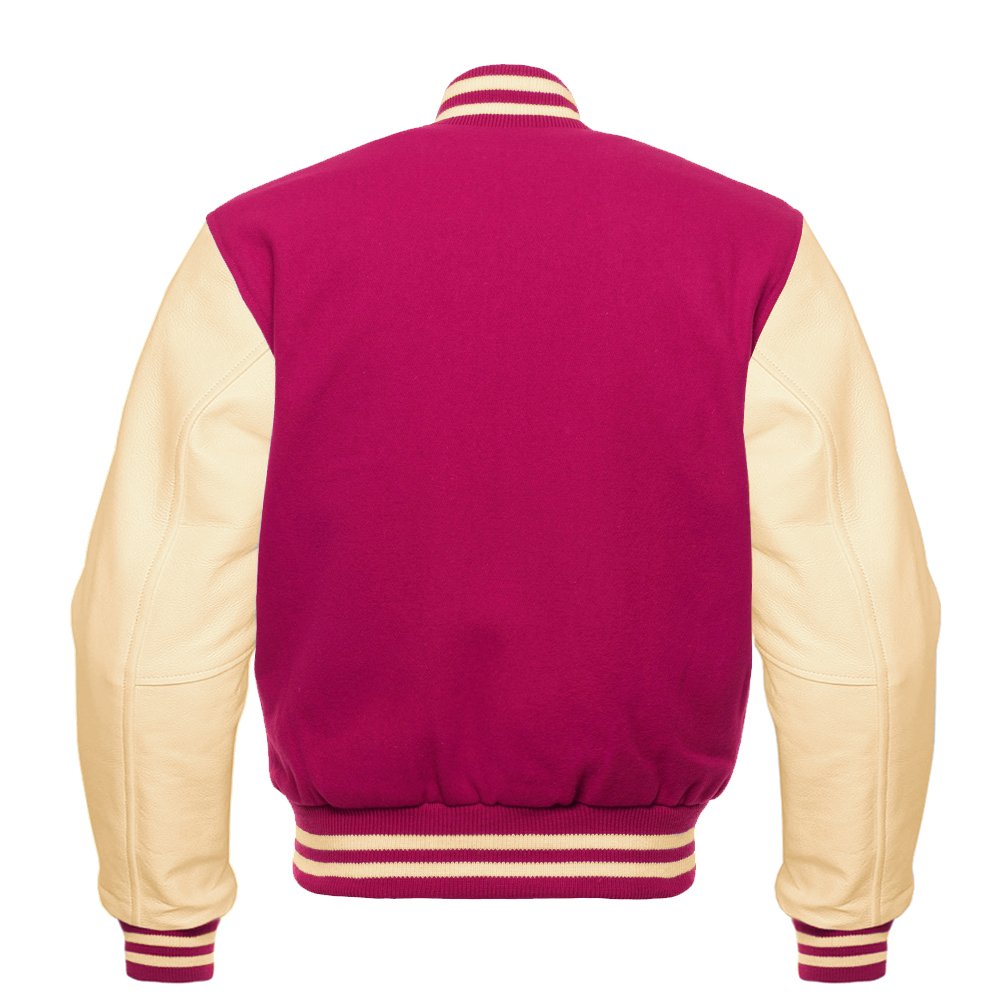 Original American Varsity Real Pink Leather Letterman College Baseball –  ps8-store