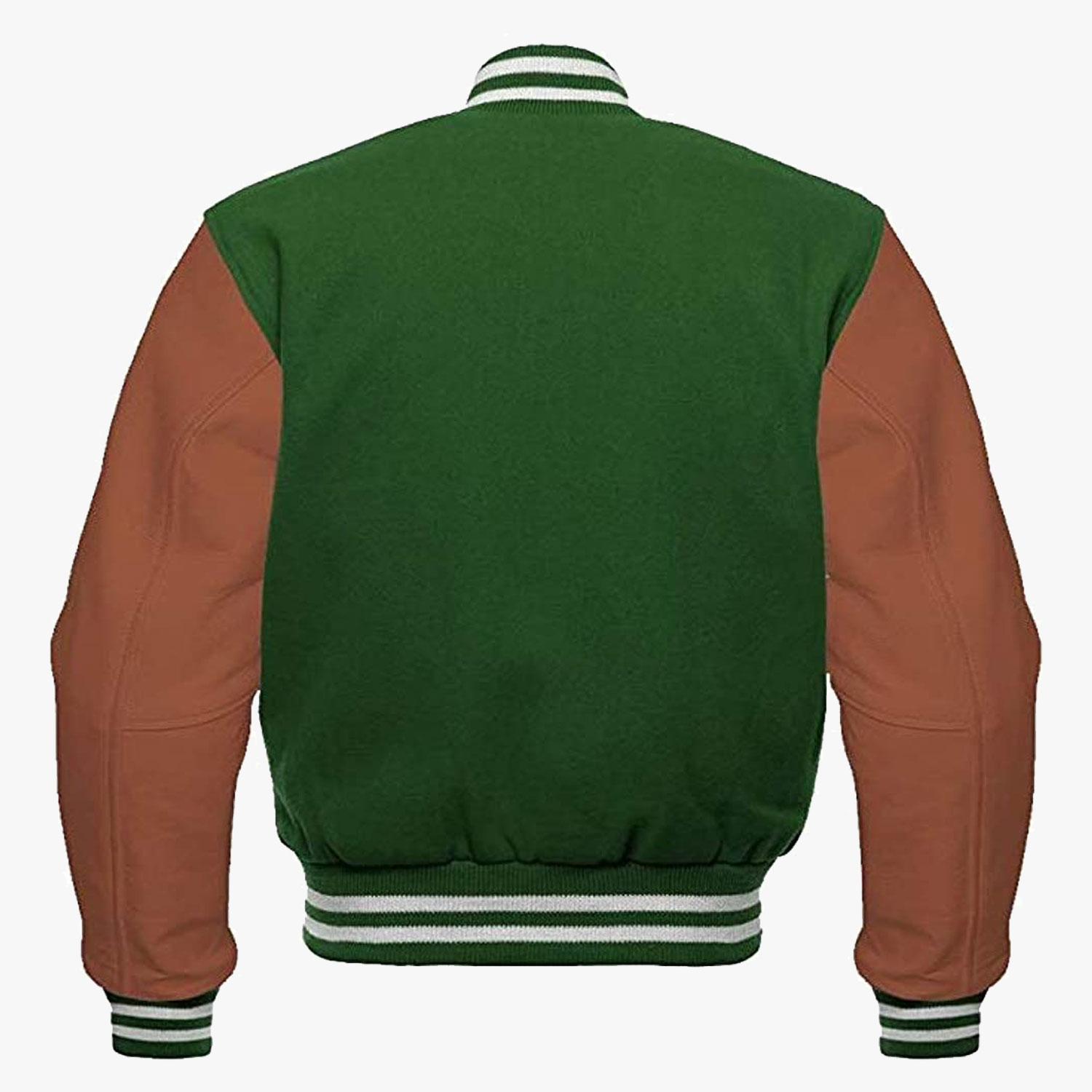 Custom Varsity Jacket, Baseball Jacket, Letterman Jacket, Bomber Jacket  Men, Custom Brown Green-Cream Bomber Full-Snap Varsity Letterman Jacket,  Baseball Shirt Women, Baseball Gifts at  Men's Clothing store