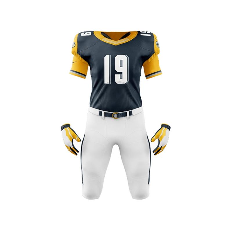 Source New arrival youth football jersey sets customized full sublimation  American football uniforms on m.