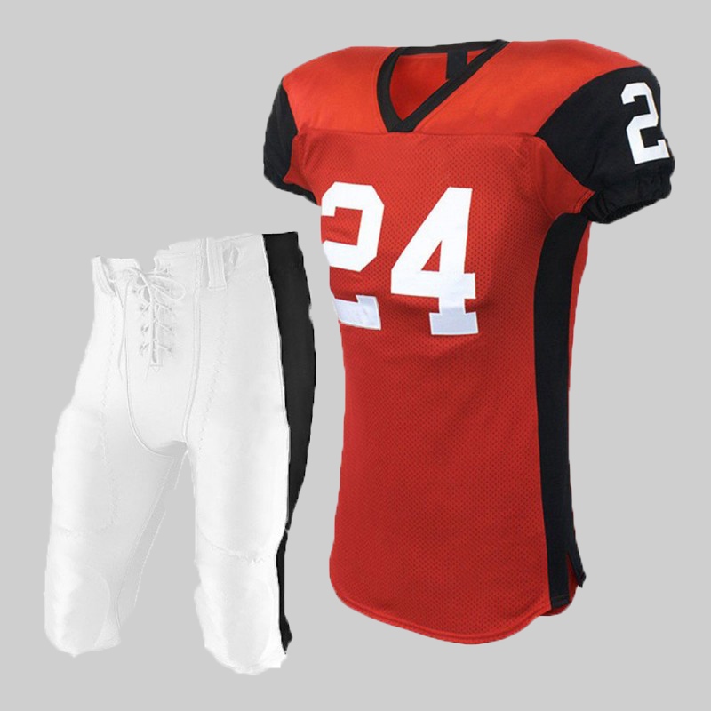 American football Uniforms with your own logos and team names with cheap  Prices