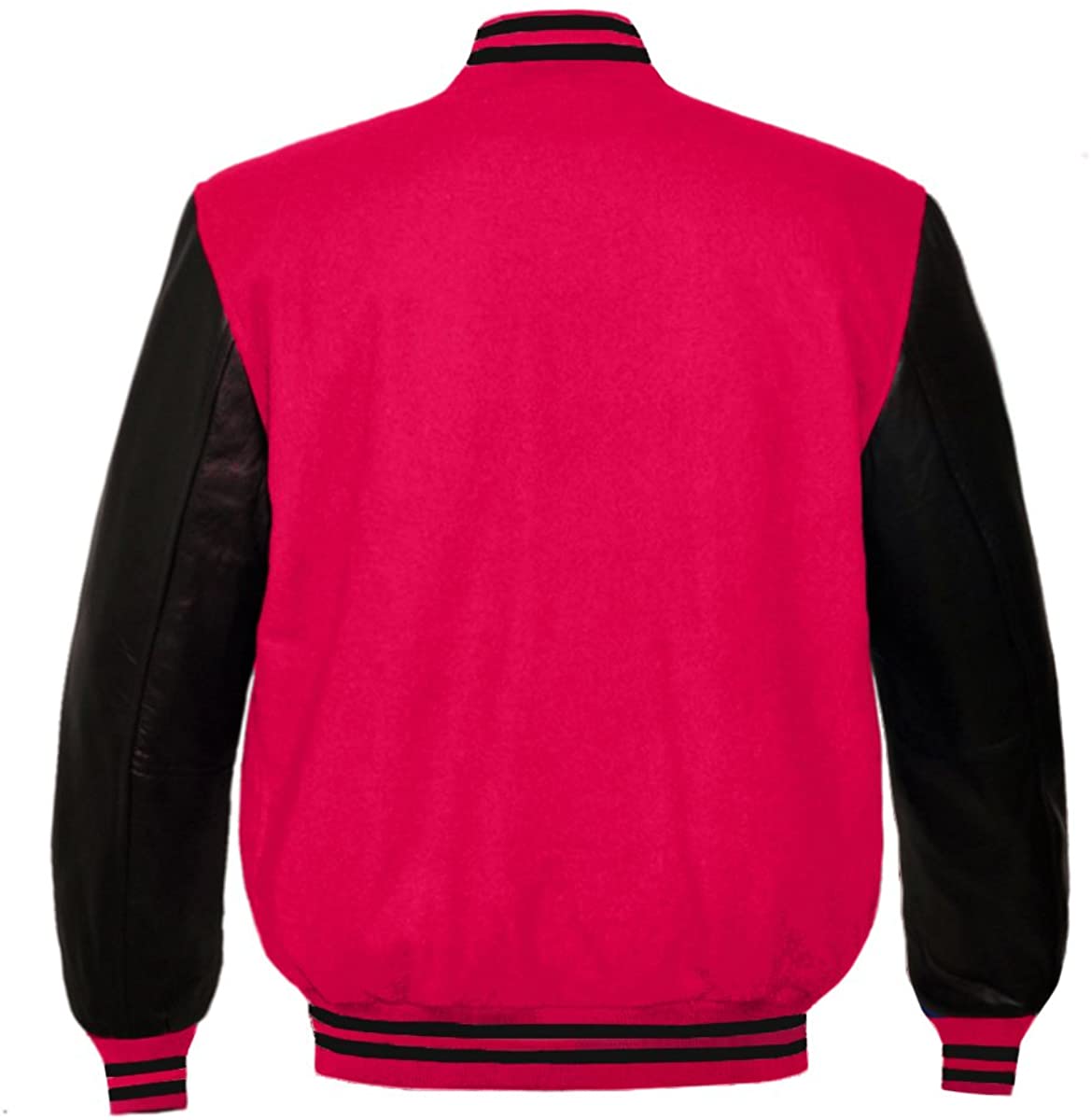 Original American Varsity Real Pink Leather Letterman College Baseball –  ps8-store