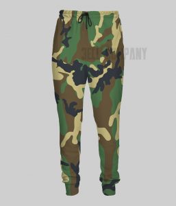 Custom Men's Army Camo Sublimation Joggers | Sweatpants with Cheap Prices