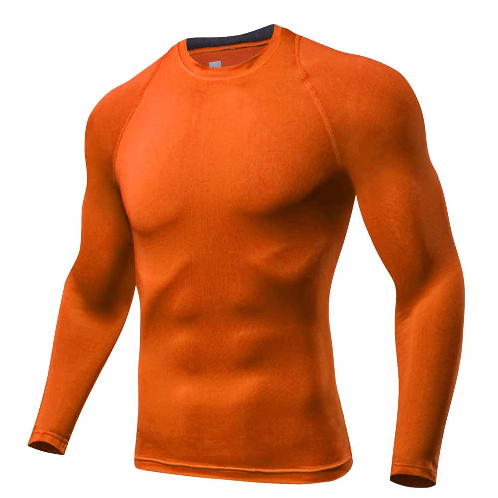High Quality Custom Men’s Compression Rash Guard Long Sleeve and Tight