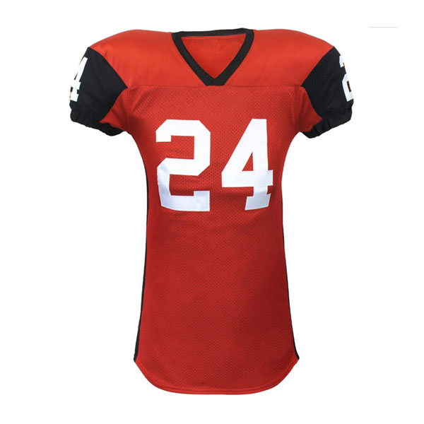 American football Uniforms with your own logos and team names with