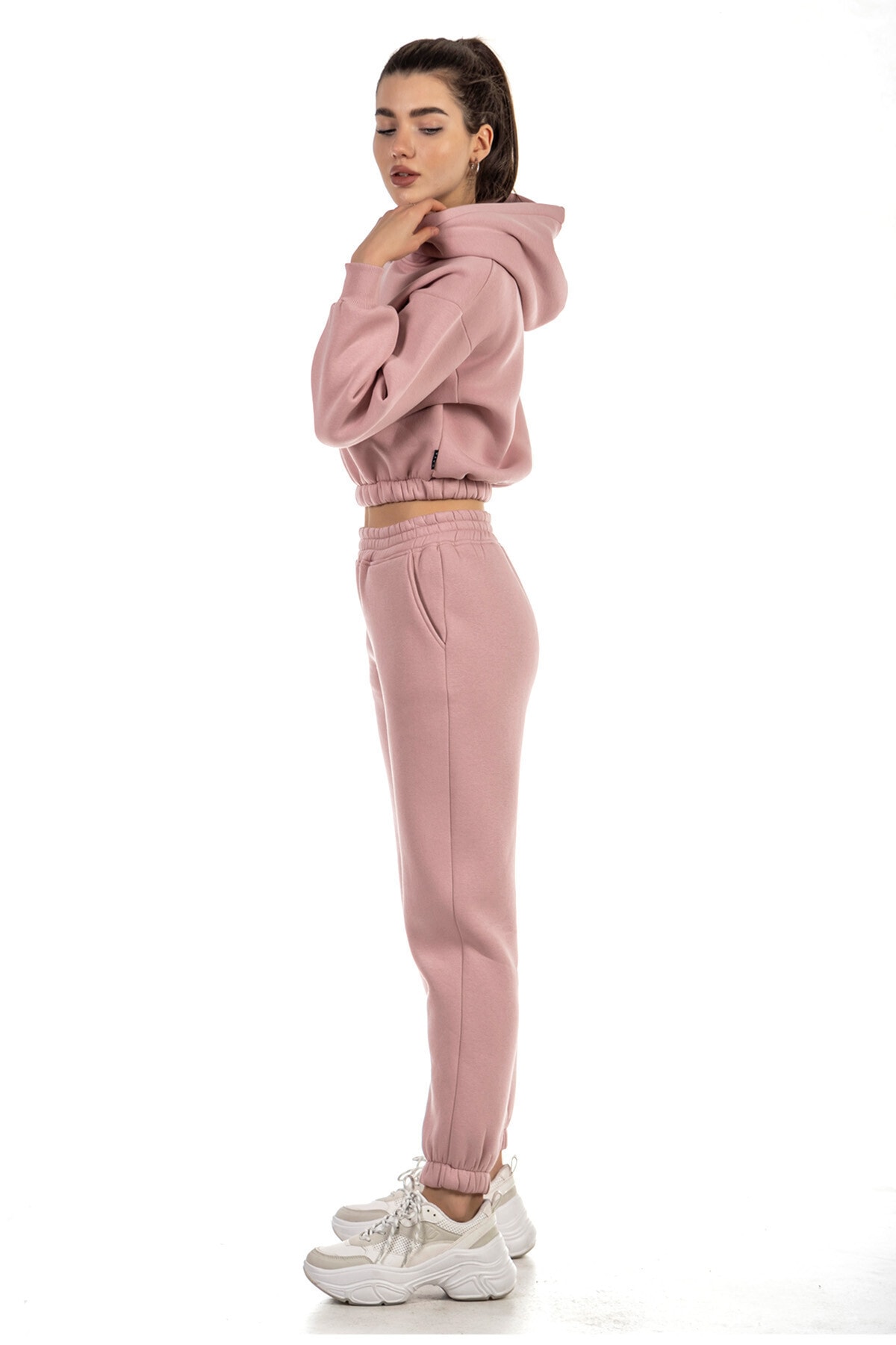 Women's Pink Tracksuit Set