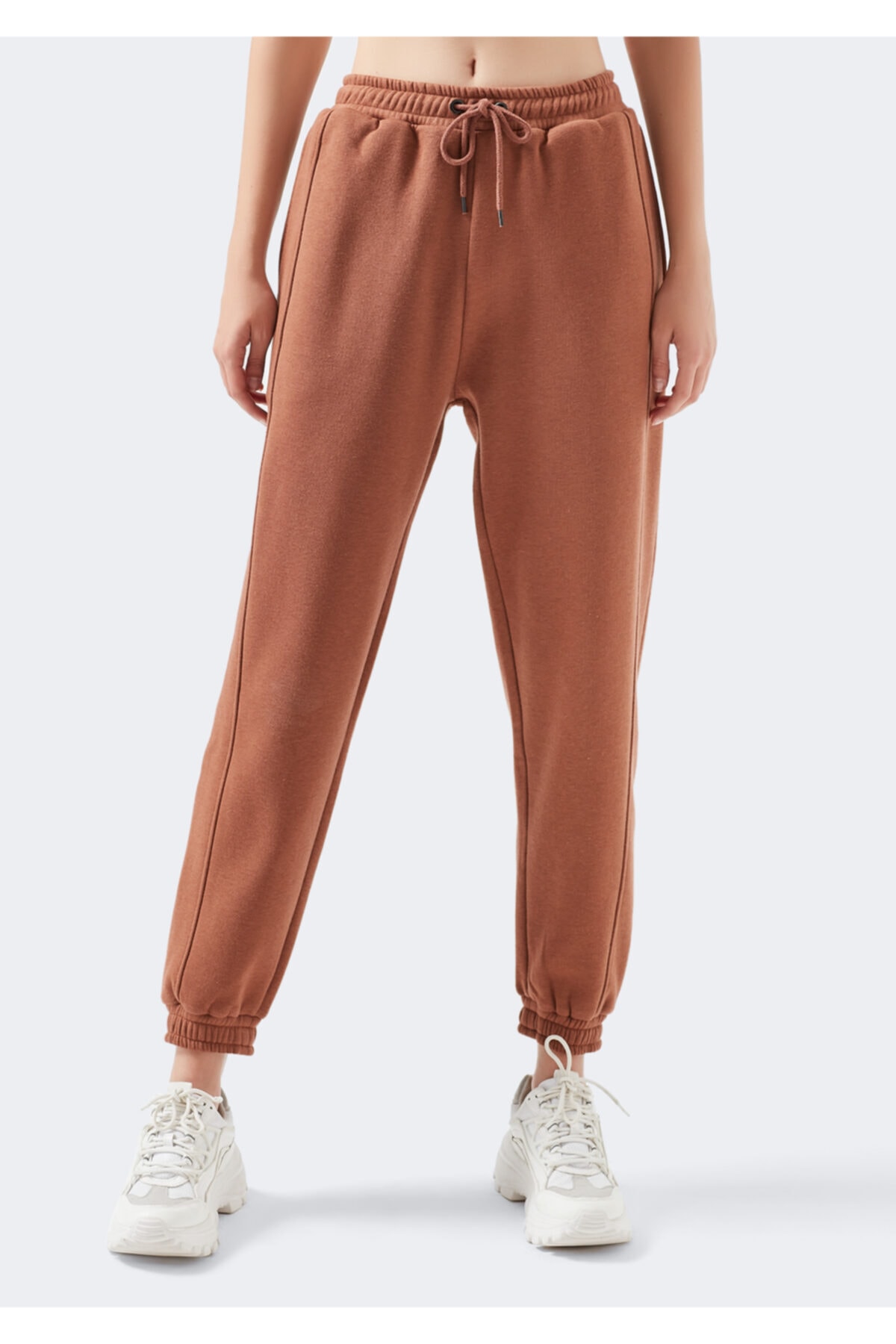 brown jogging suit womens