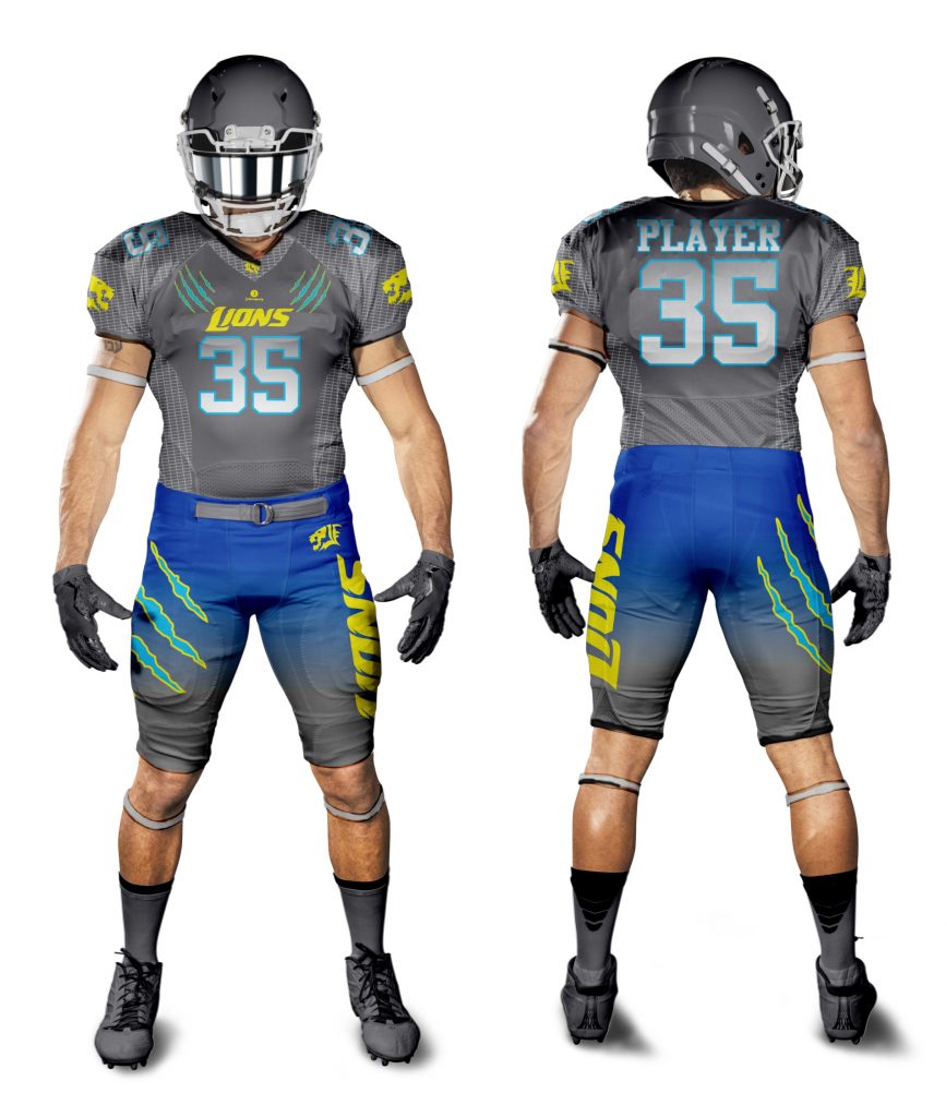 New design youth custom sublimation american football uniforms