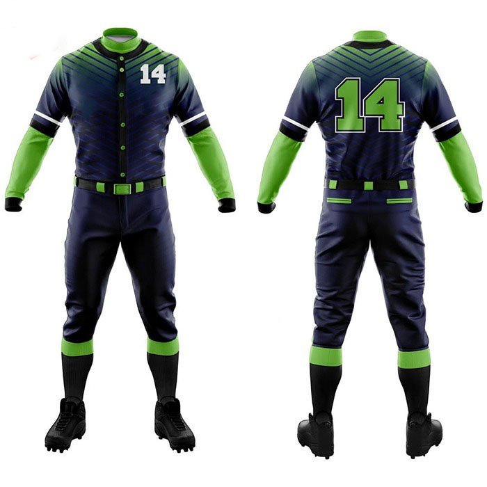 Custom Neon Green Baseball Jerseys, Baseball Uniforms For Your Team