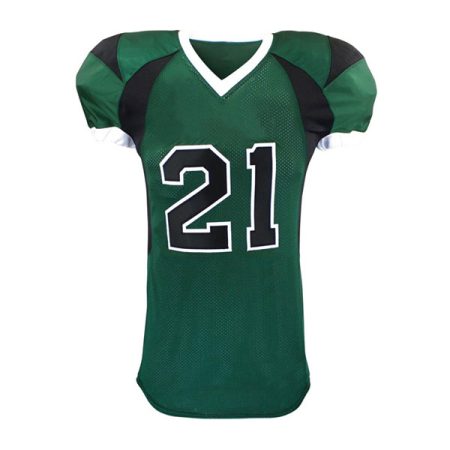 American football Uniforms with your own logos and team names with