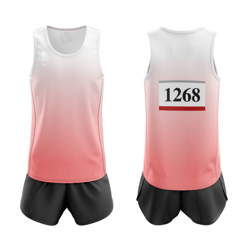 Cheap Custom Track and Field Uniform with your own logos or team name