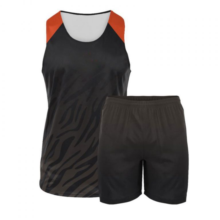 Cheap Custom Track and Field Uniform with your own logos or team name sublimation
