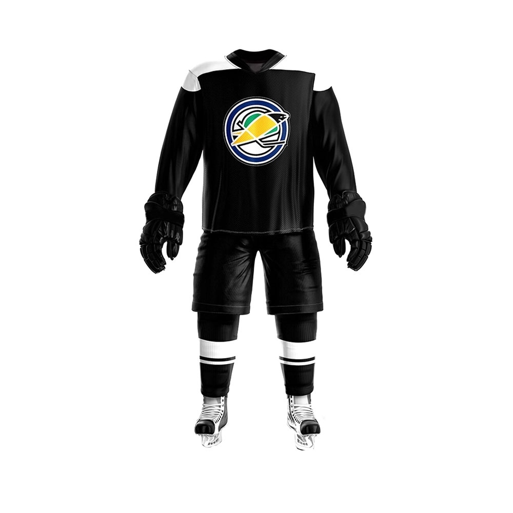Ice hockey Uniforms with your own logos or team name sublimation Cheap