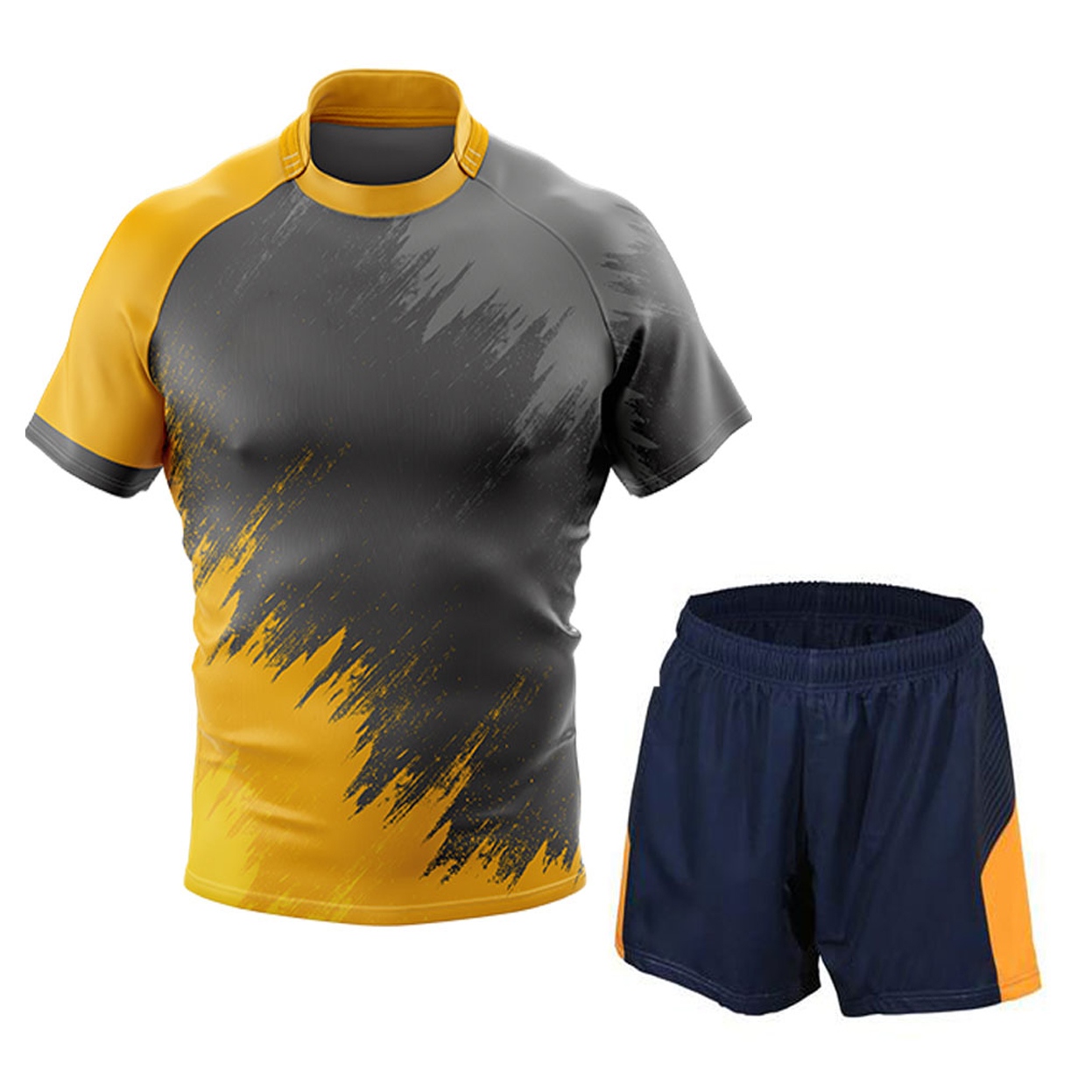 Men's Custom Sublimated Crash Fit (Loose) Rugby Jersey