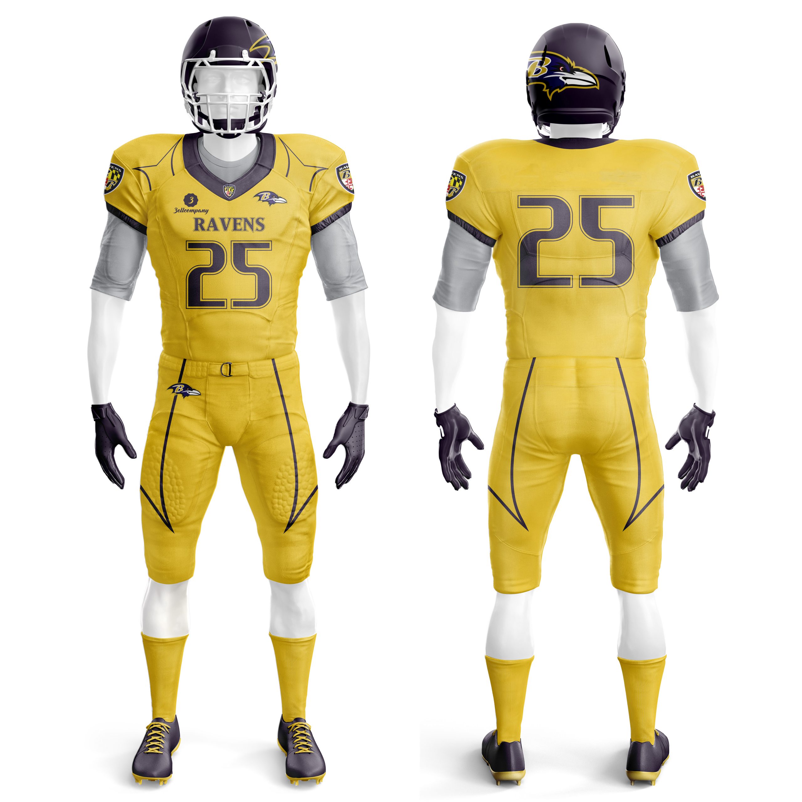 American Football Uniform Make your Own Design