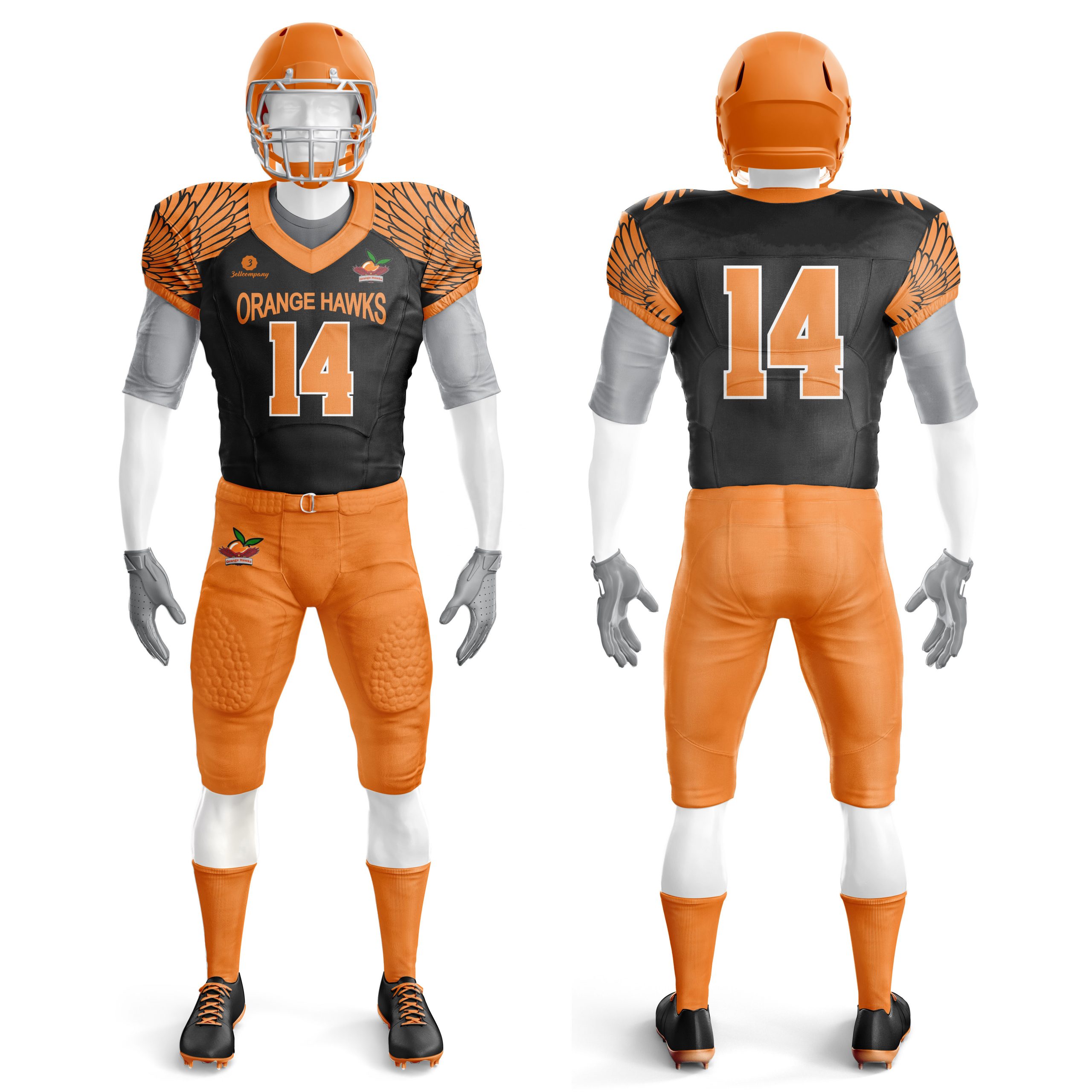 Women's American Football Uniform / New Design Customized American