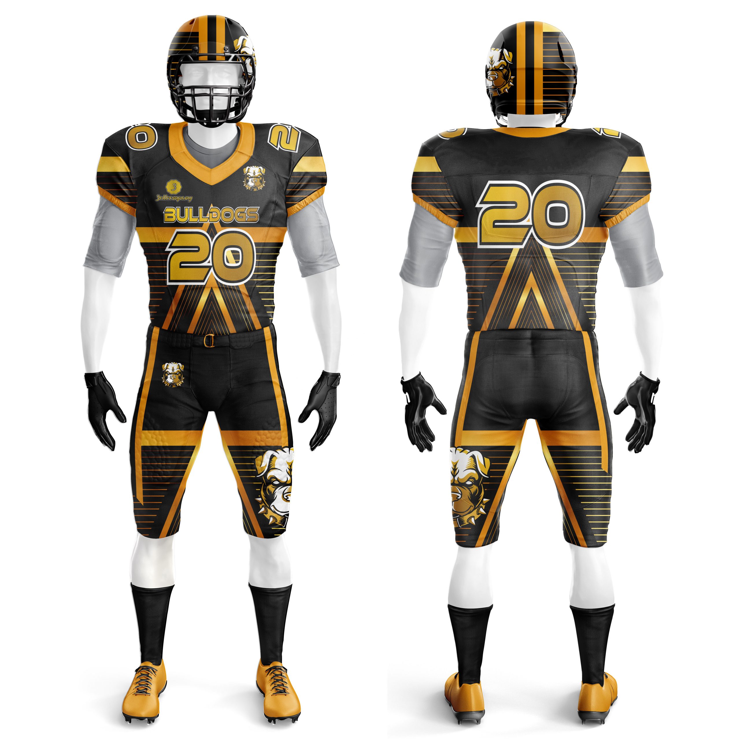 Custom Youth American Football Uniform Custom Design Jersey Hoodies  Football Uniforms