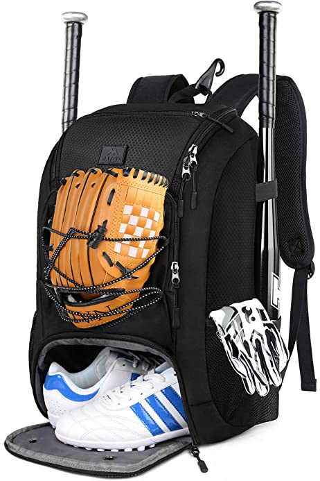 Large Storage Capacity Baseball Backpack Kit Bag gear
