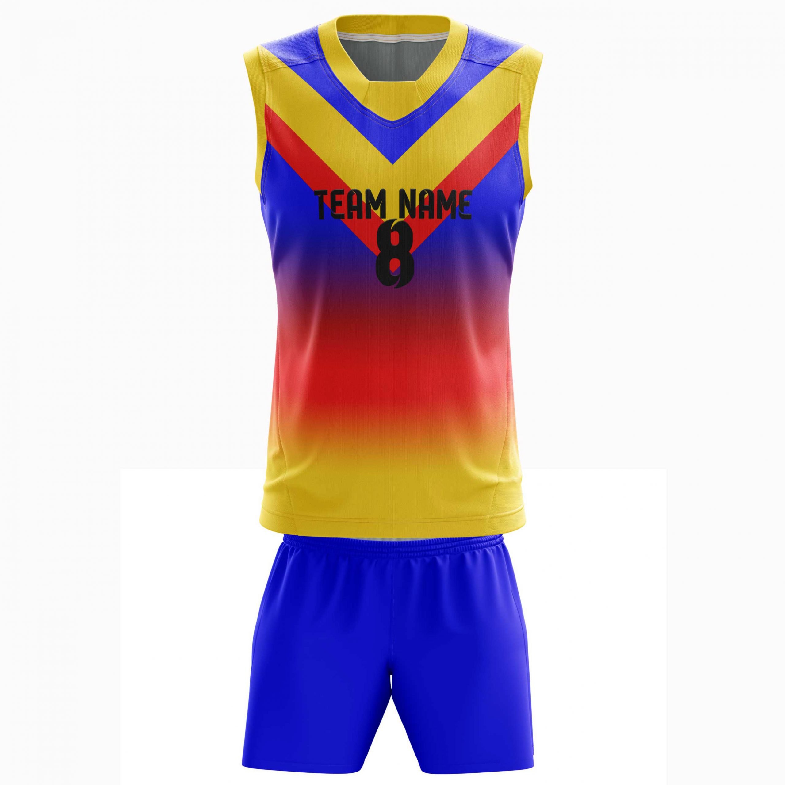 Wholesale black and yellow basketball uniforms For Comfortable Sportswear 