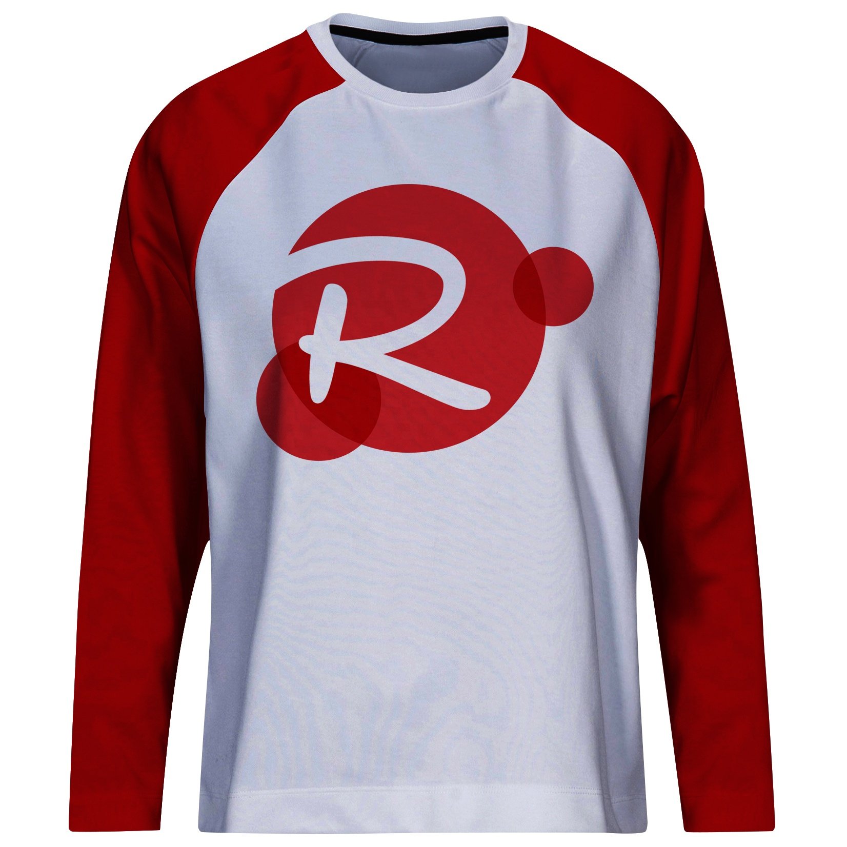 Full sub sublimated long sleeve crew neck jerseys for baseball